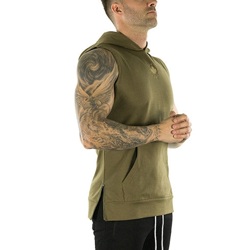 Sleeveless Tech Hoodie 3 Sleeveless Tech Hoodie