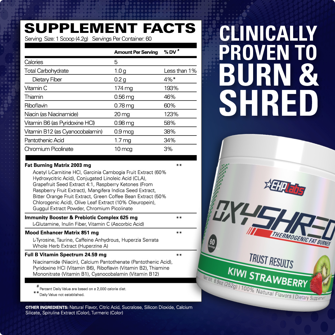 OxyShred Ultra Concentration 4 OxyShred Thermogenic Fat Burner