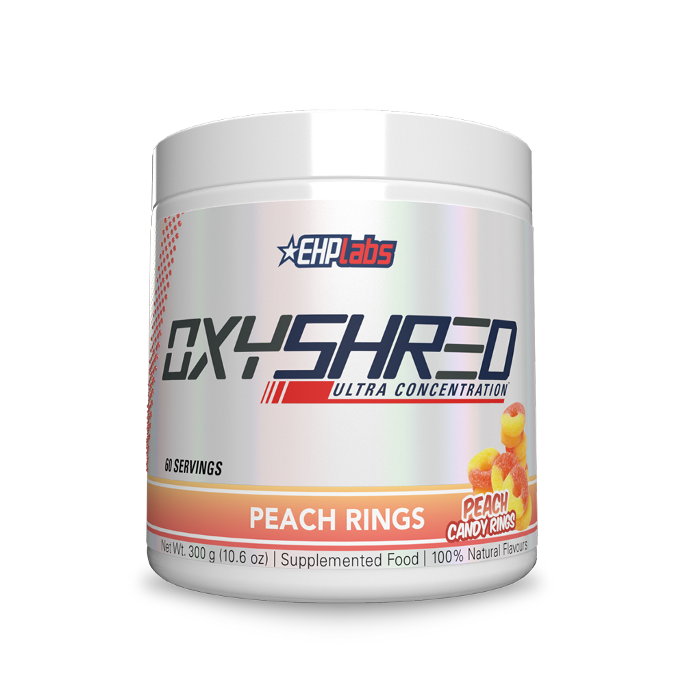 OxyShred Ultra Concentration 19 60 Serves / Peach Candy Rings