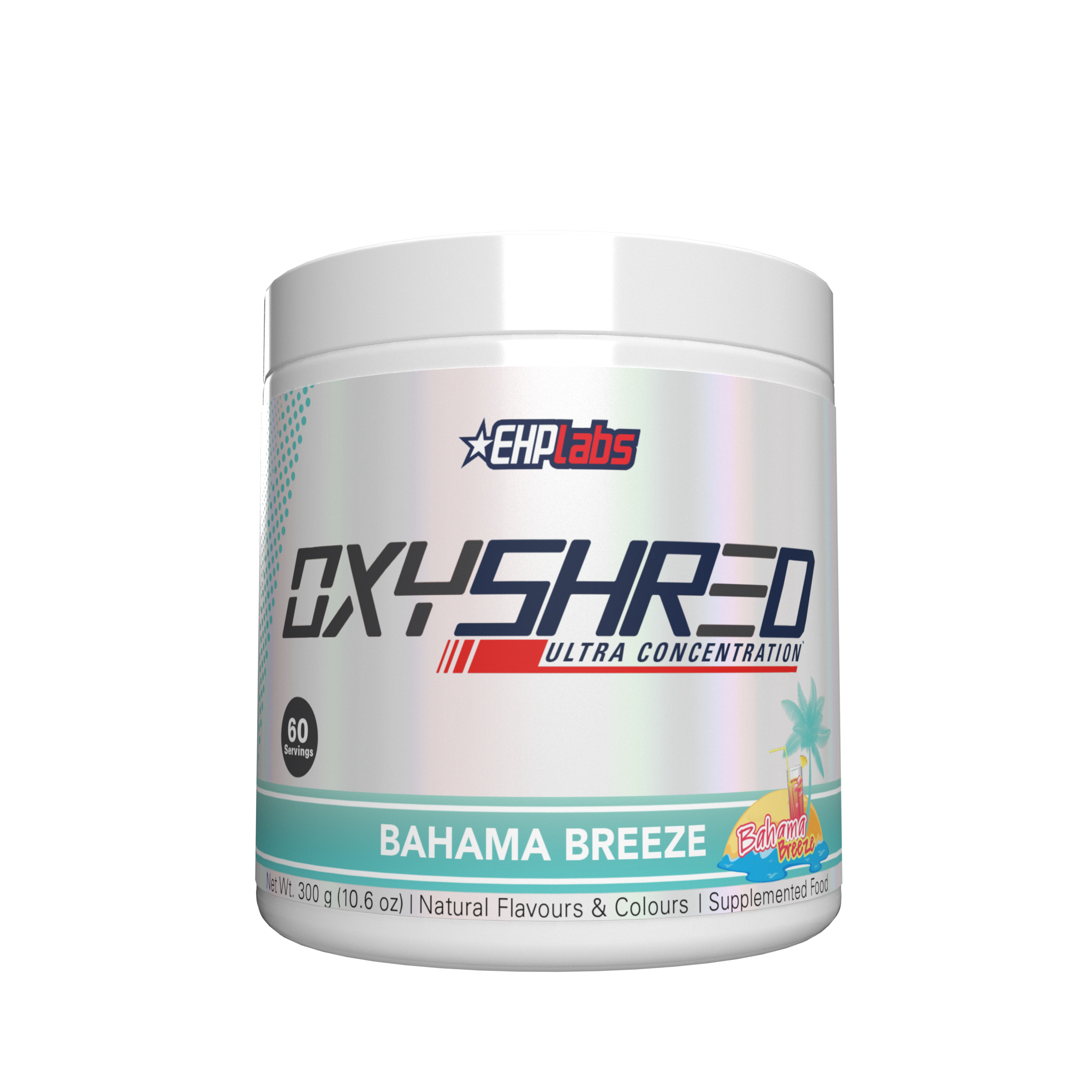 OxyShred Ultra Concentration 21 60 Serves / Bahama Breeze