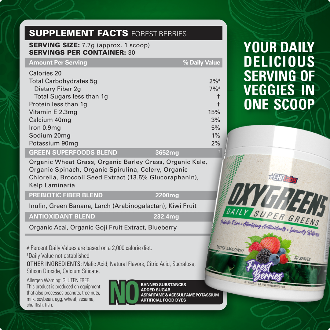 OxyGreens - Daily Super Greens Powder 4 OxyGreens - Daily Super Greens Powder