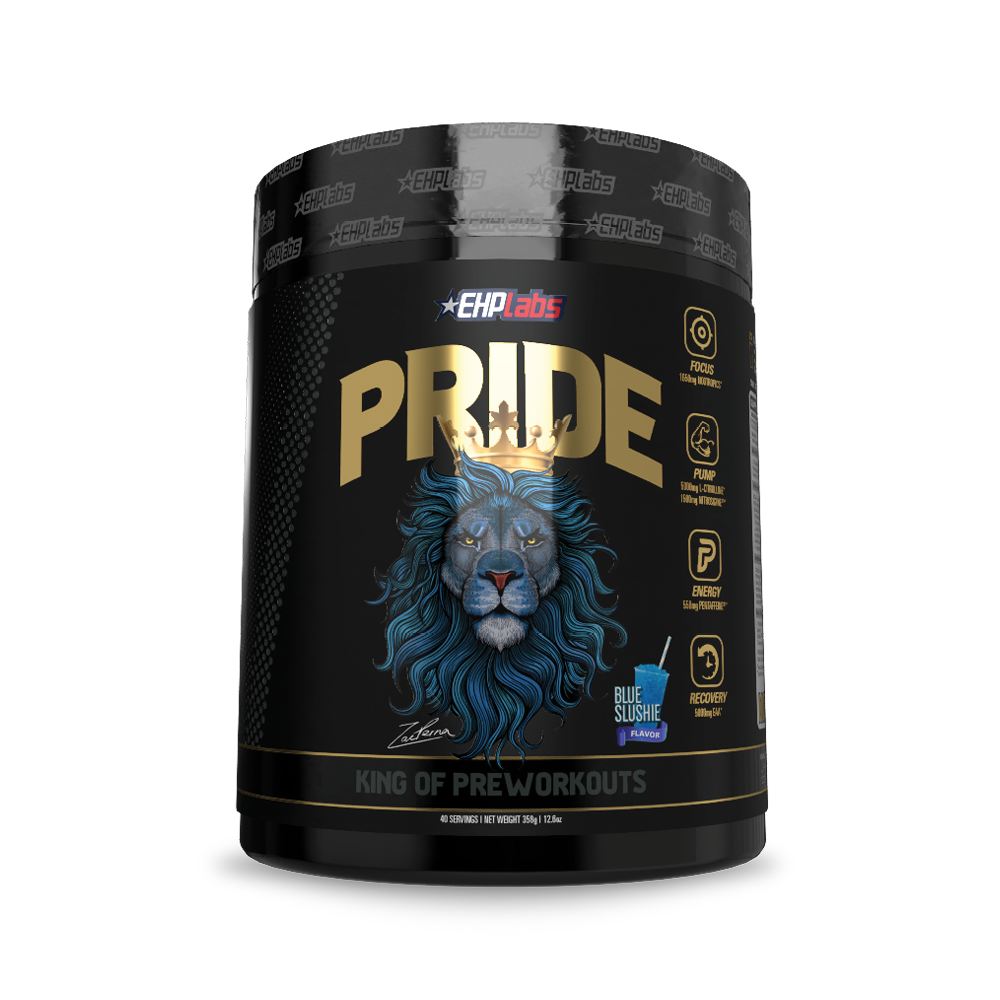 PRIDE Pre-Workout - $15 SALE 11 20/40 Serves / Blue Slushie