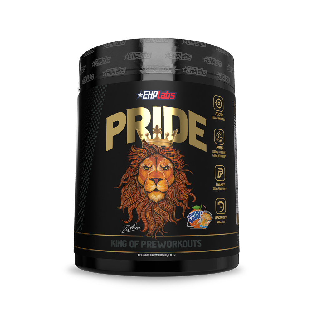 PRIDE Pre-Workout - $15 SALE 9 20/40 Serves / Fantasy Soda