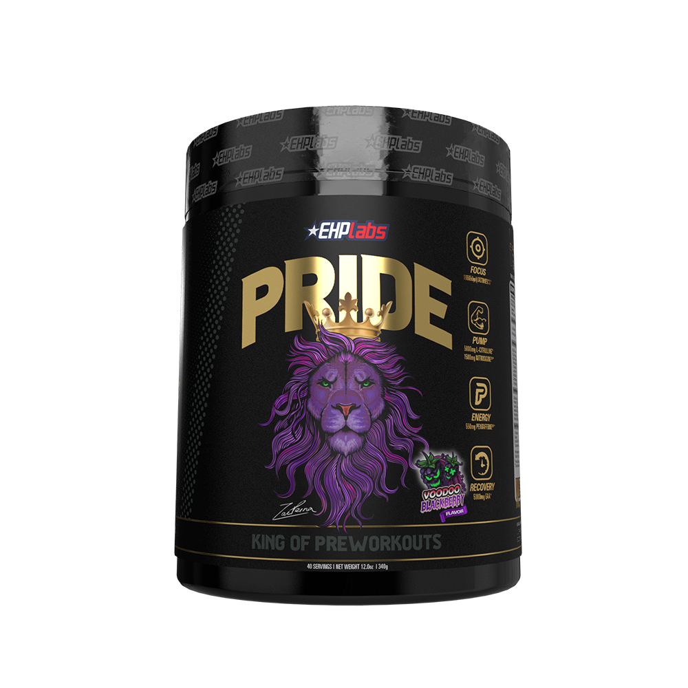 PRIDE Pre-Workout - $15 SALE 16 20/40 Serves / Voodoo Blackberry