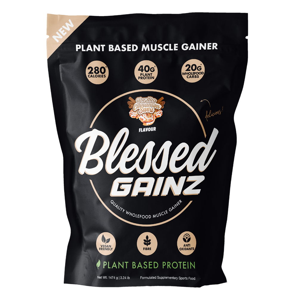 Blessed Gainz - Plant Based Muscle Gainer 1 Blessed Gainz - Plant Based Muscle Gainer
