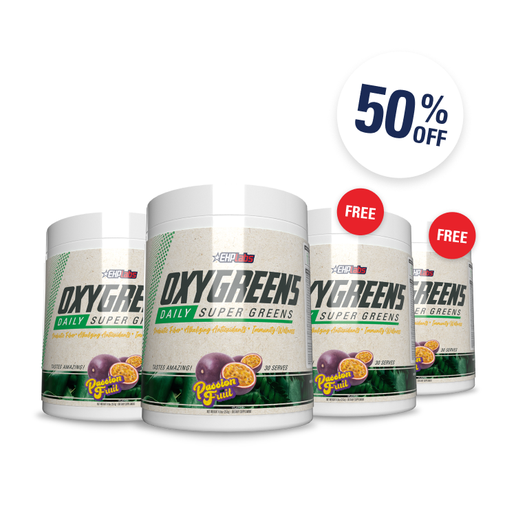 Buy 2 OxyGreens, get 2 FREE