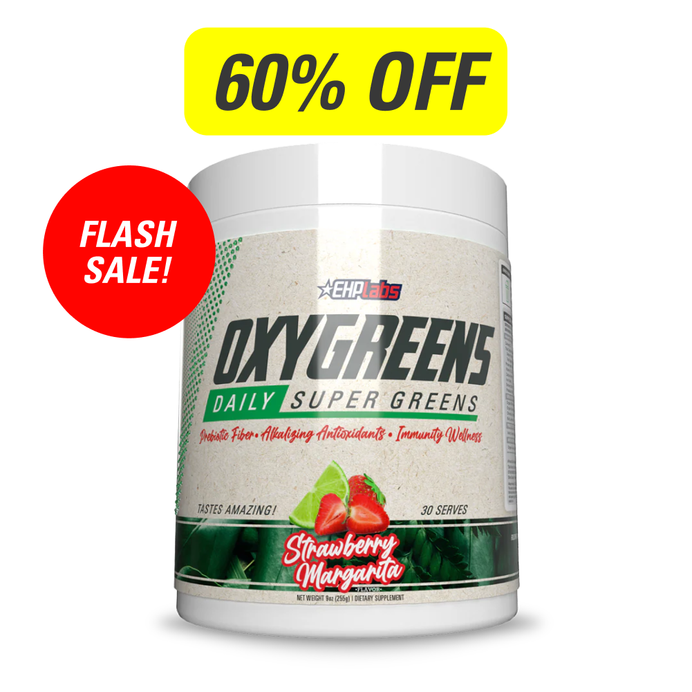 OxyGreens - Daily Super Greens Powder - Strawberry Margarita