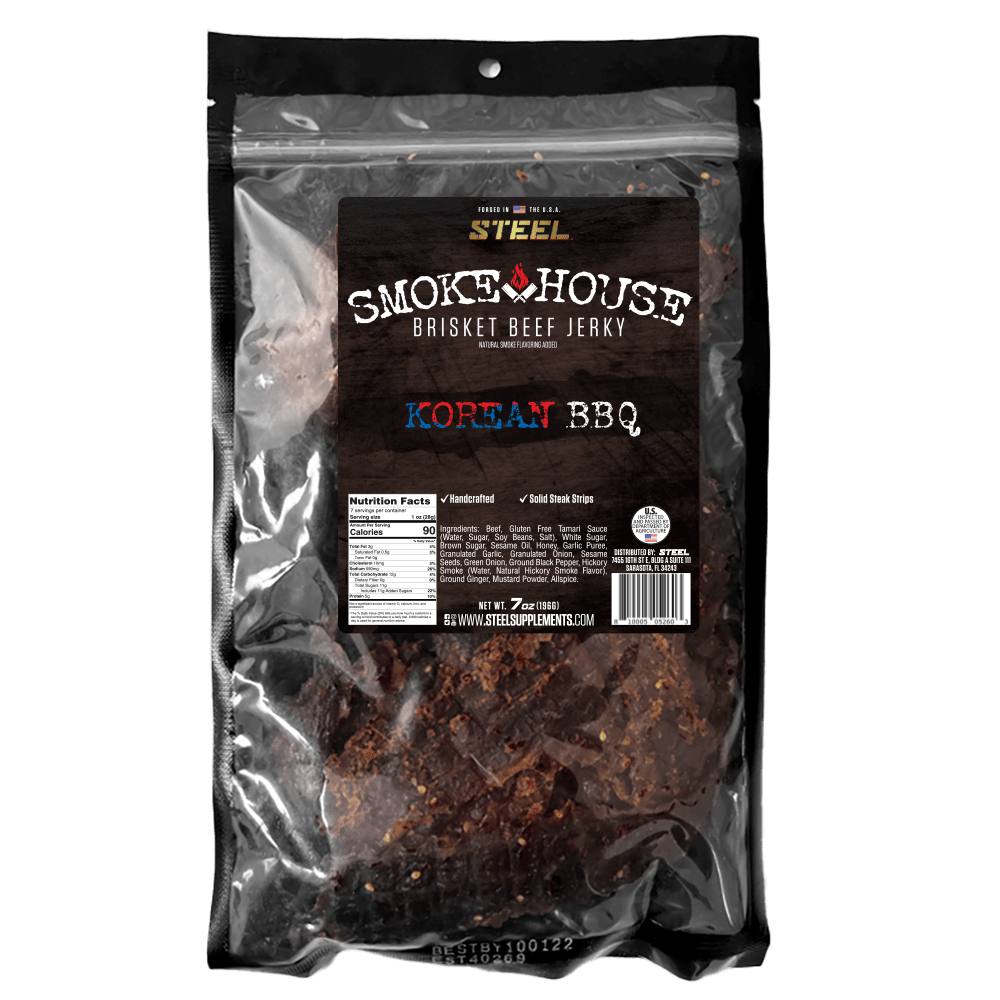 7 oz. Steel Smokehouse Brisket Beef Jerky 1 7 oz. Steel Smokehouse Brisket Beef Jerky