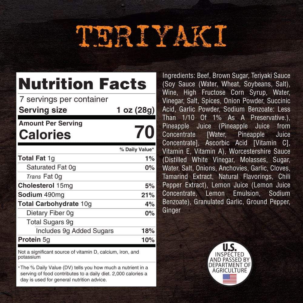 7 oz. Steel Smokehouse Brisket Beef Jerky 13 7 oz. Steel Smokehouse Brisket Beef Jerky
