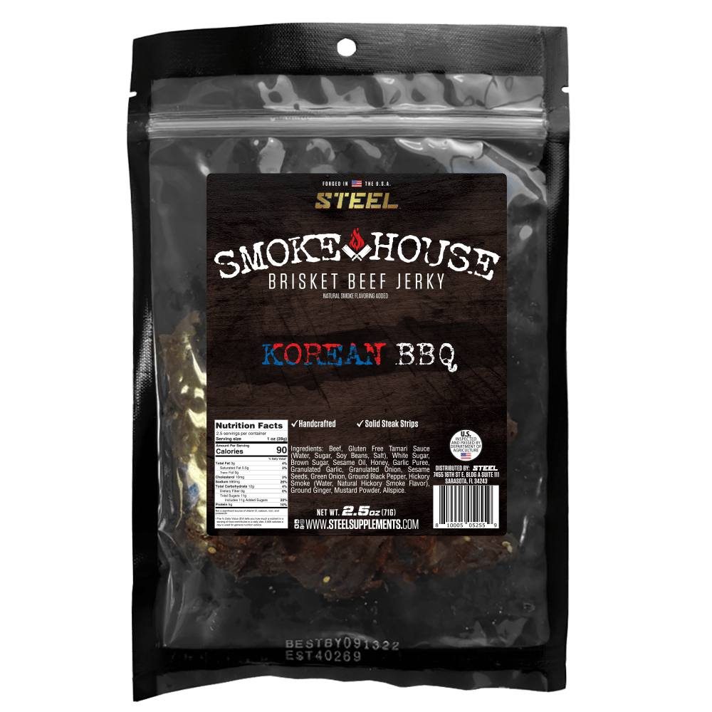 2.5 oz. Steel Smokehouse Brisket Beef Jerky