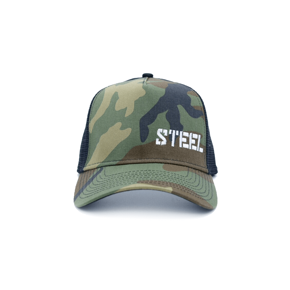 STEEL HAT - TRUCKER (CAMO)