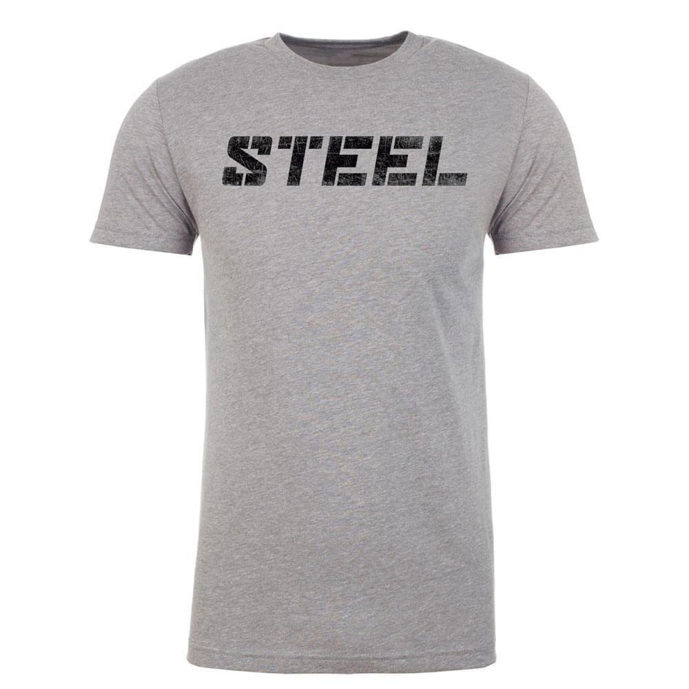 STEEL Athletic Heather Gray Performance T-Shirt