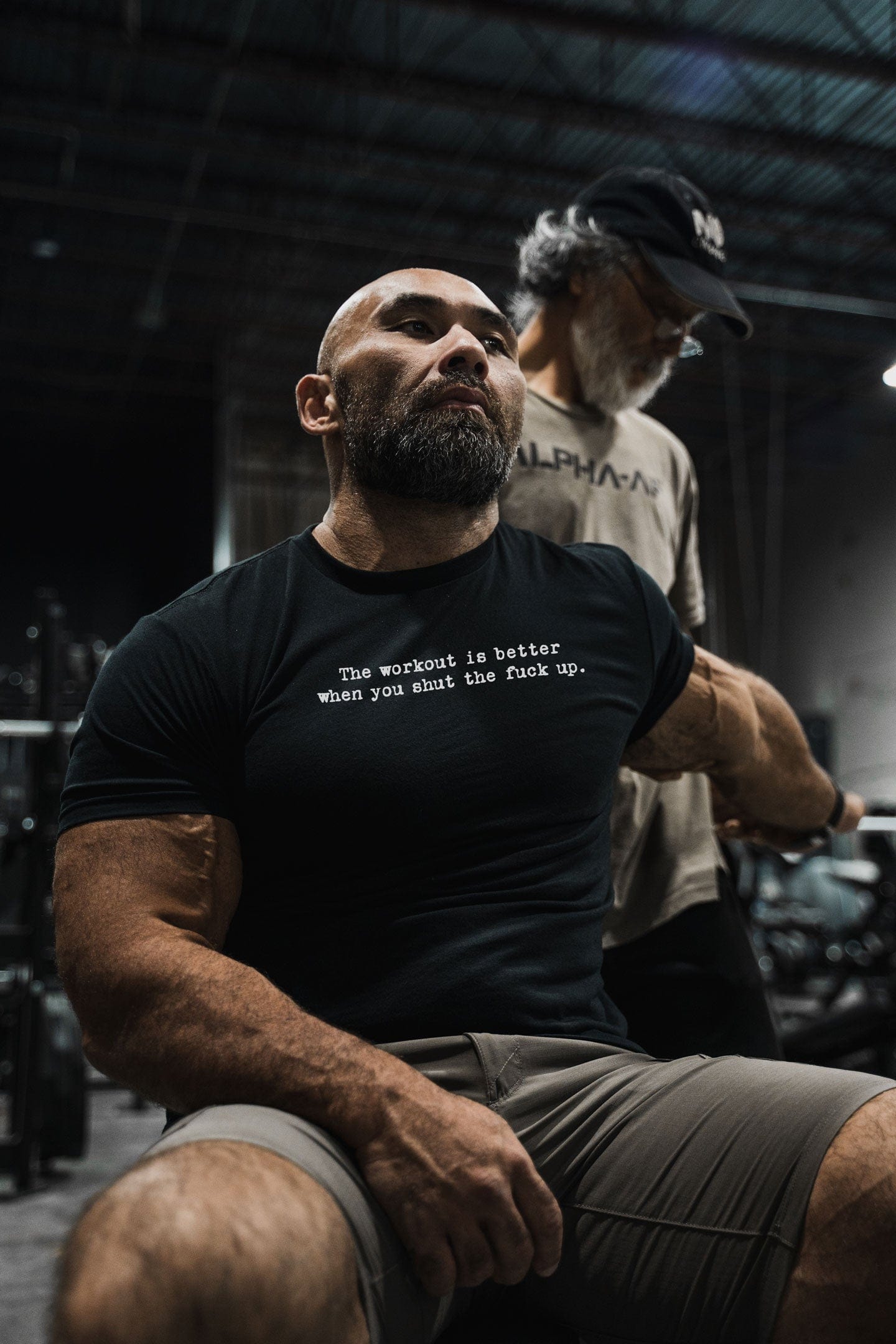 The workout is better when you shut the f*ck up. (TM) Tee 1 The workout is better when you shut the f*ck up. (TM) Tee