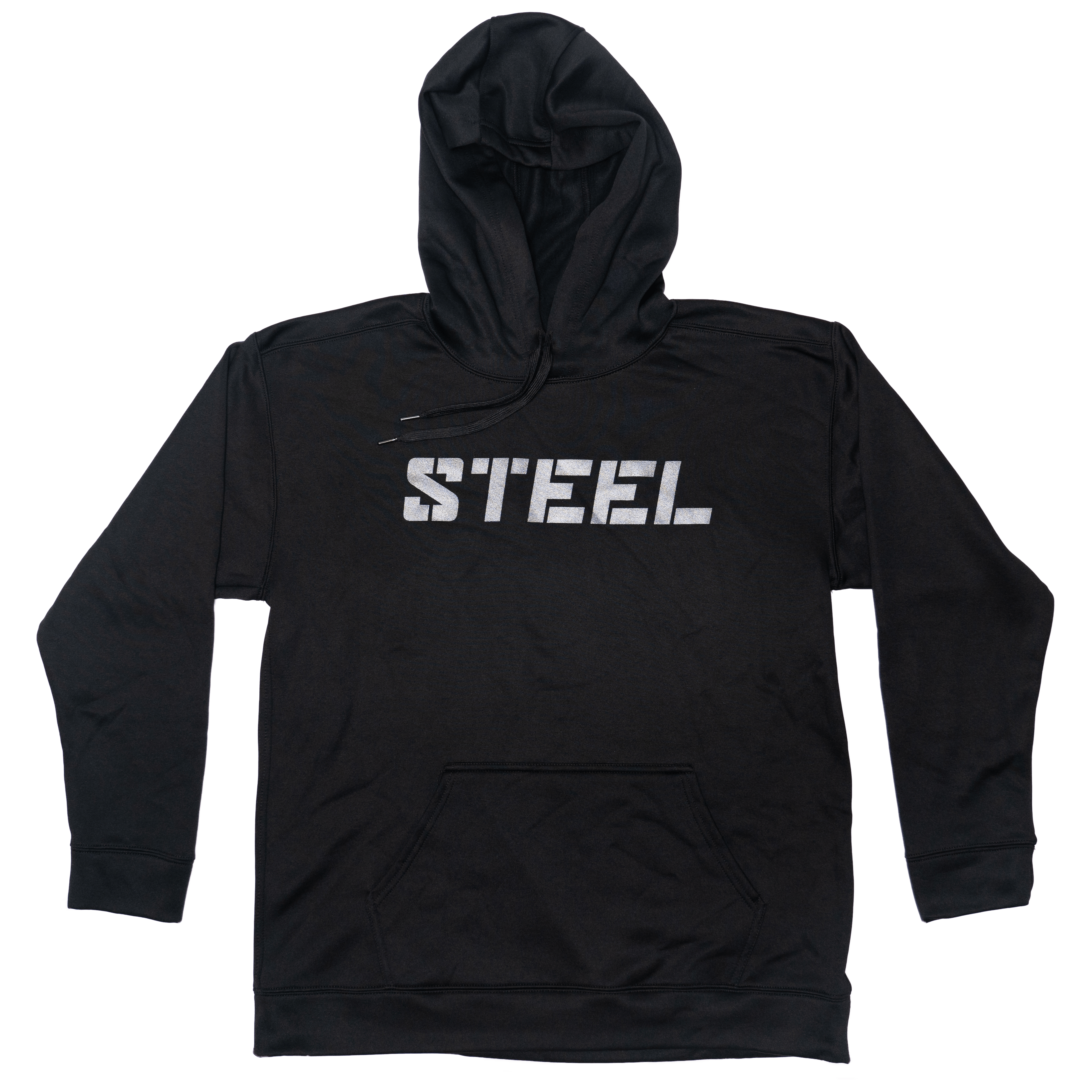 STEEL Performance Hoodie Silver