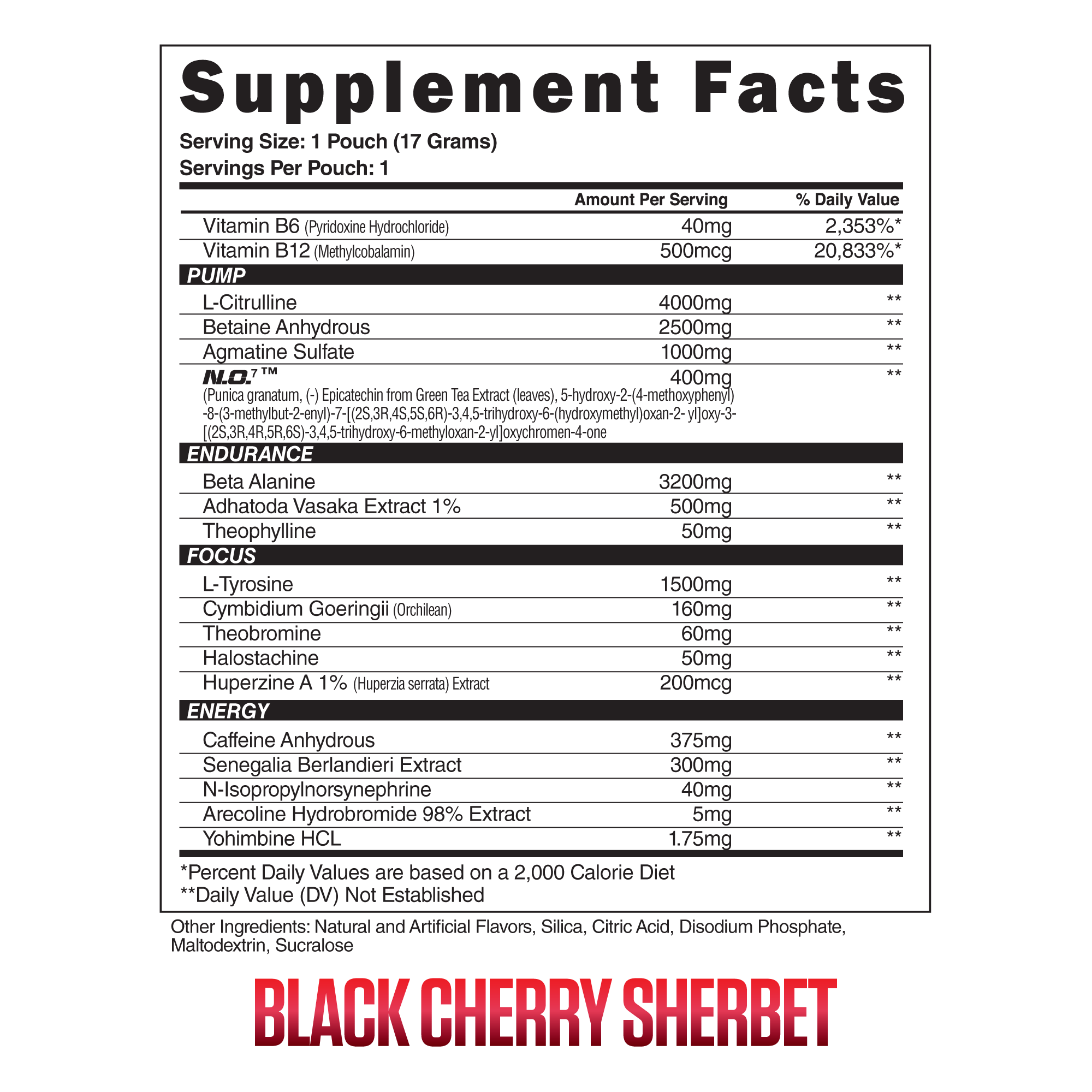 Amped-AF Sample Packets 9 Amped-AF Sample Packets