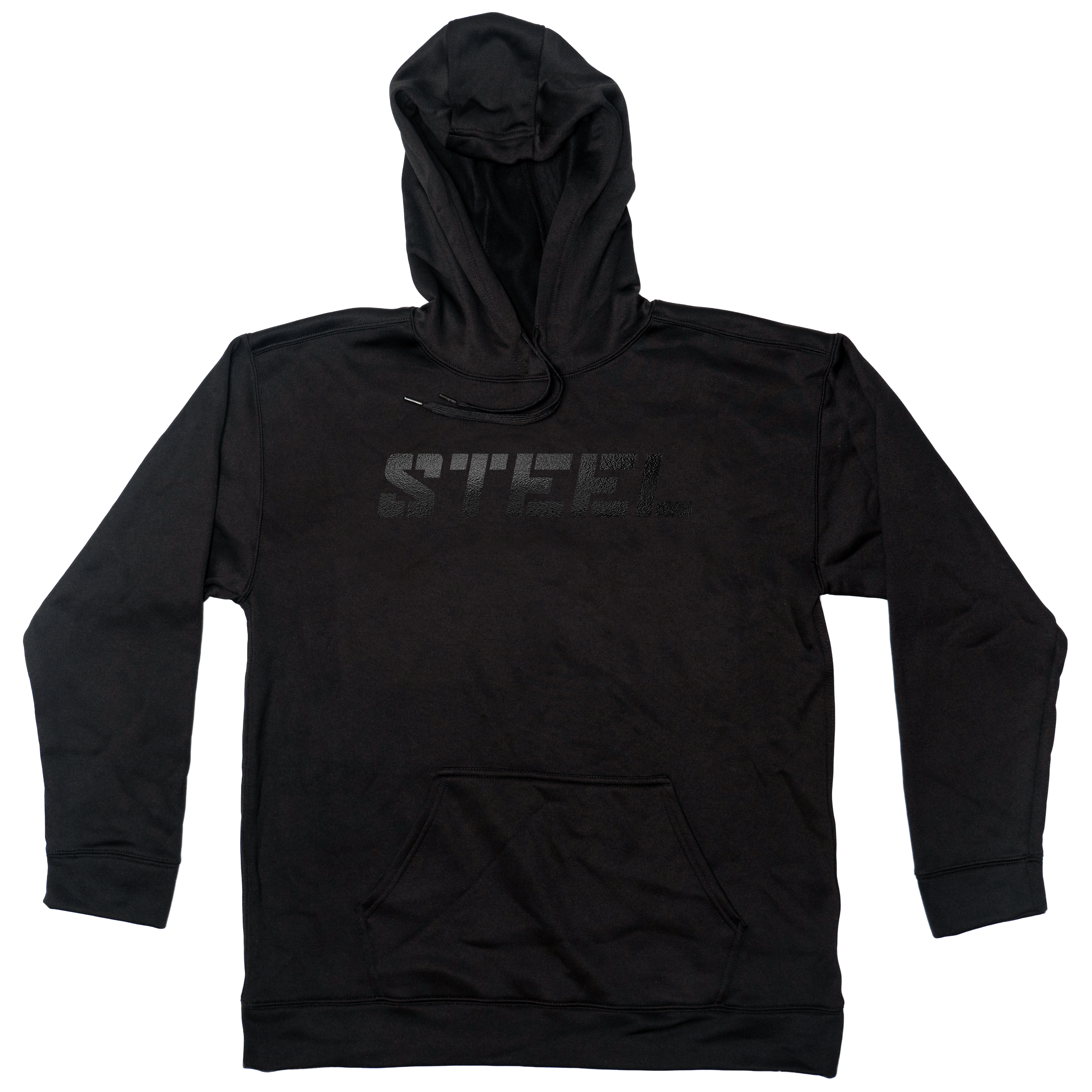 STEEL Performance Hoodie Black