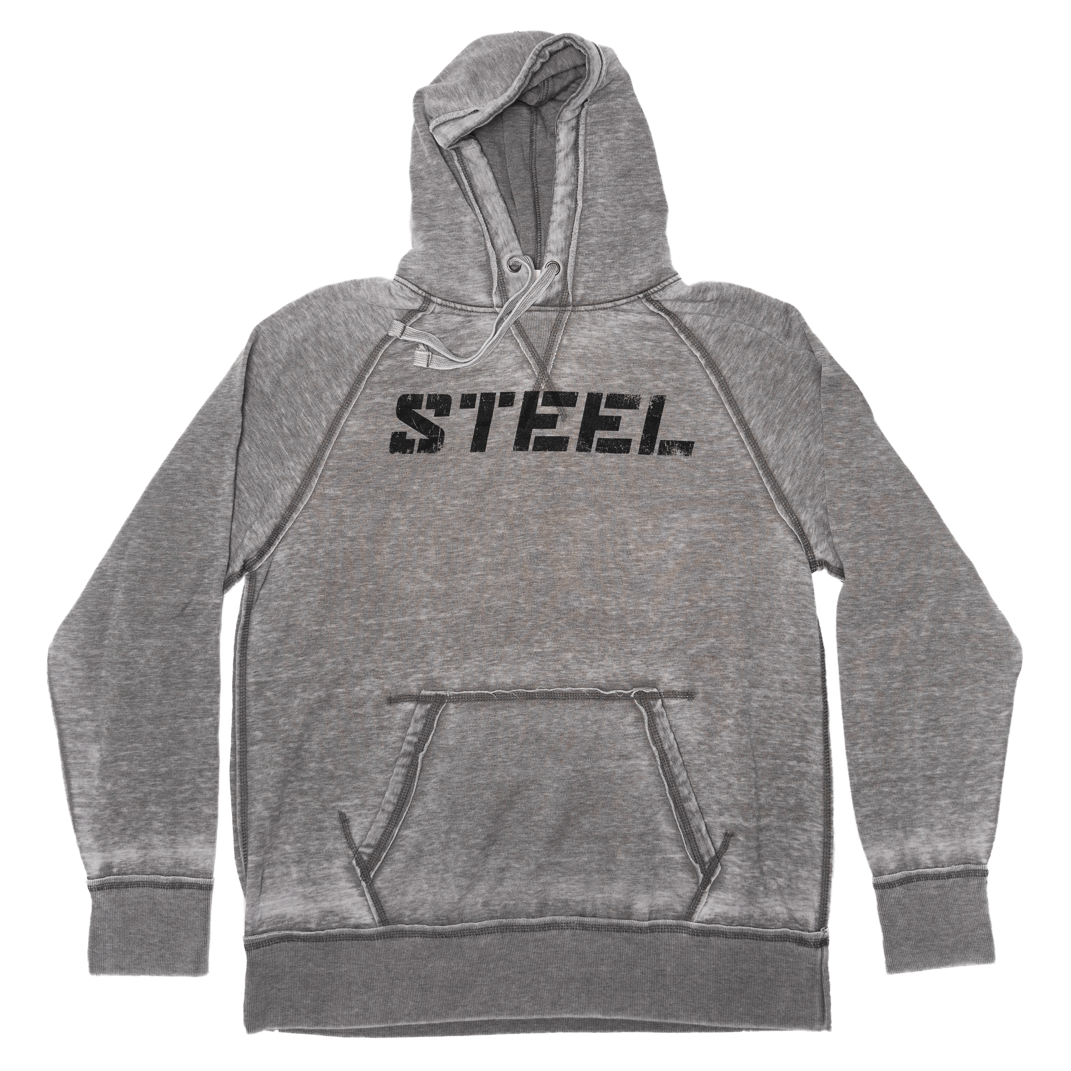 Steel Vintage Fleece Hoodie