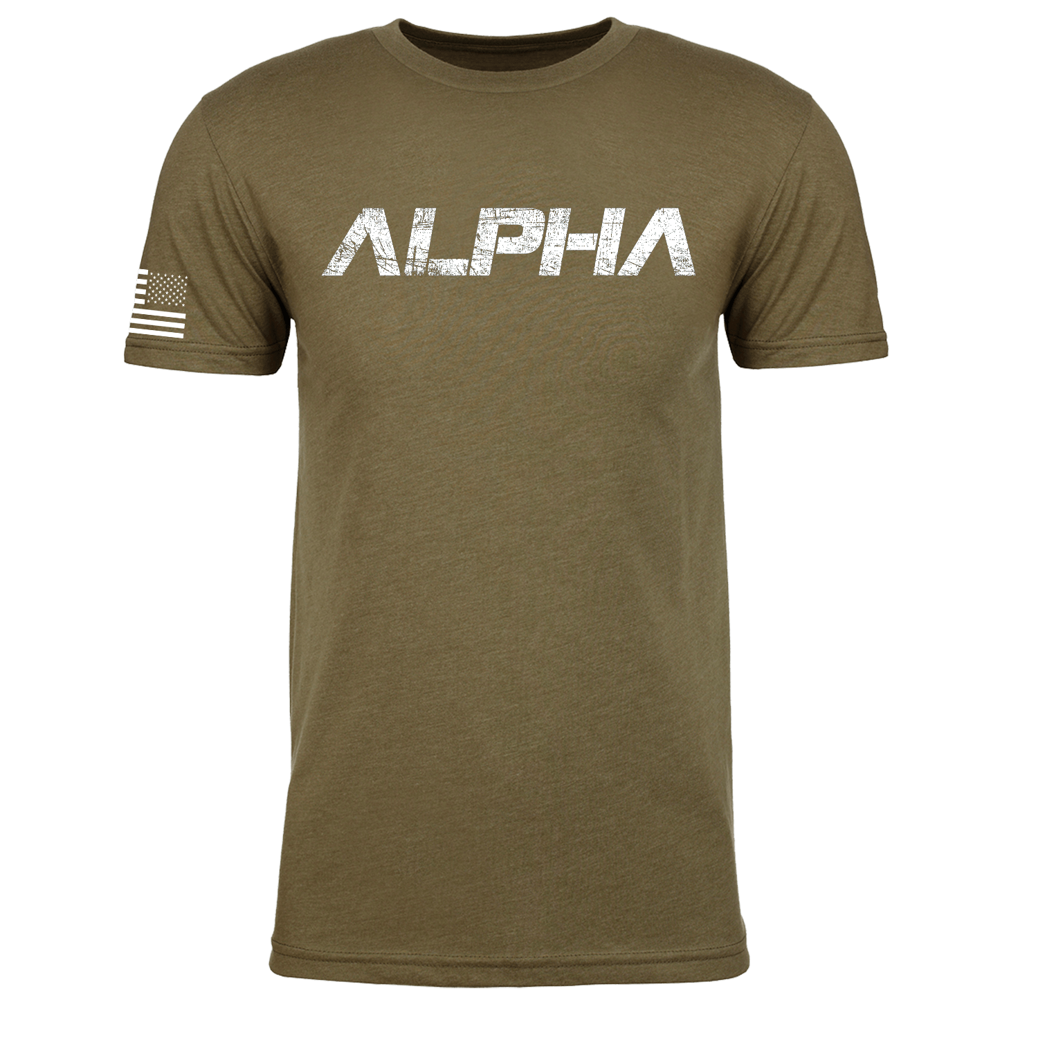 Steel Green Alpha Performance T-Shirt