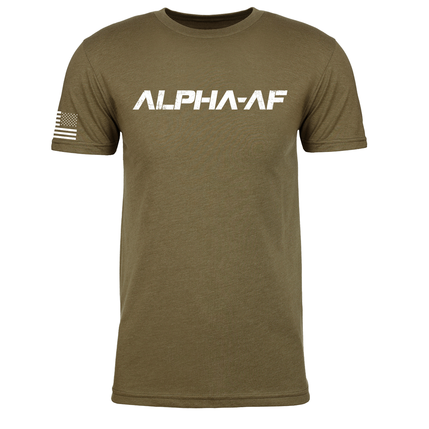 Steel Green Alpha-AF Performance T-Shirt