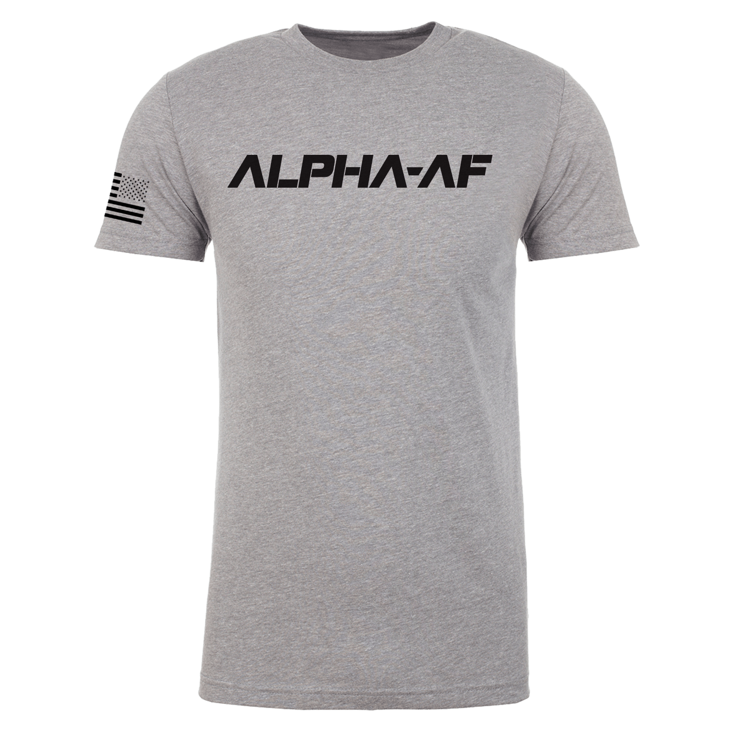 Steel Grey Alpha-AF Performance T-Shirt