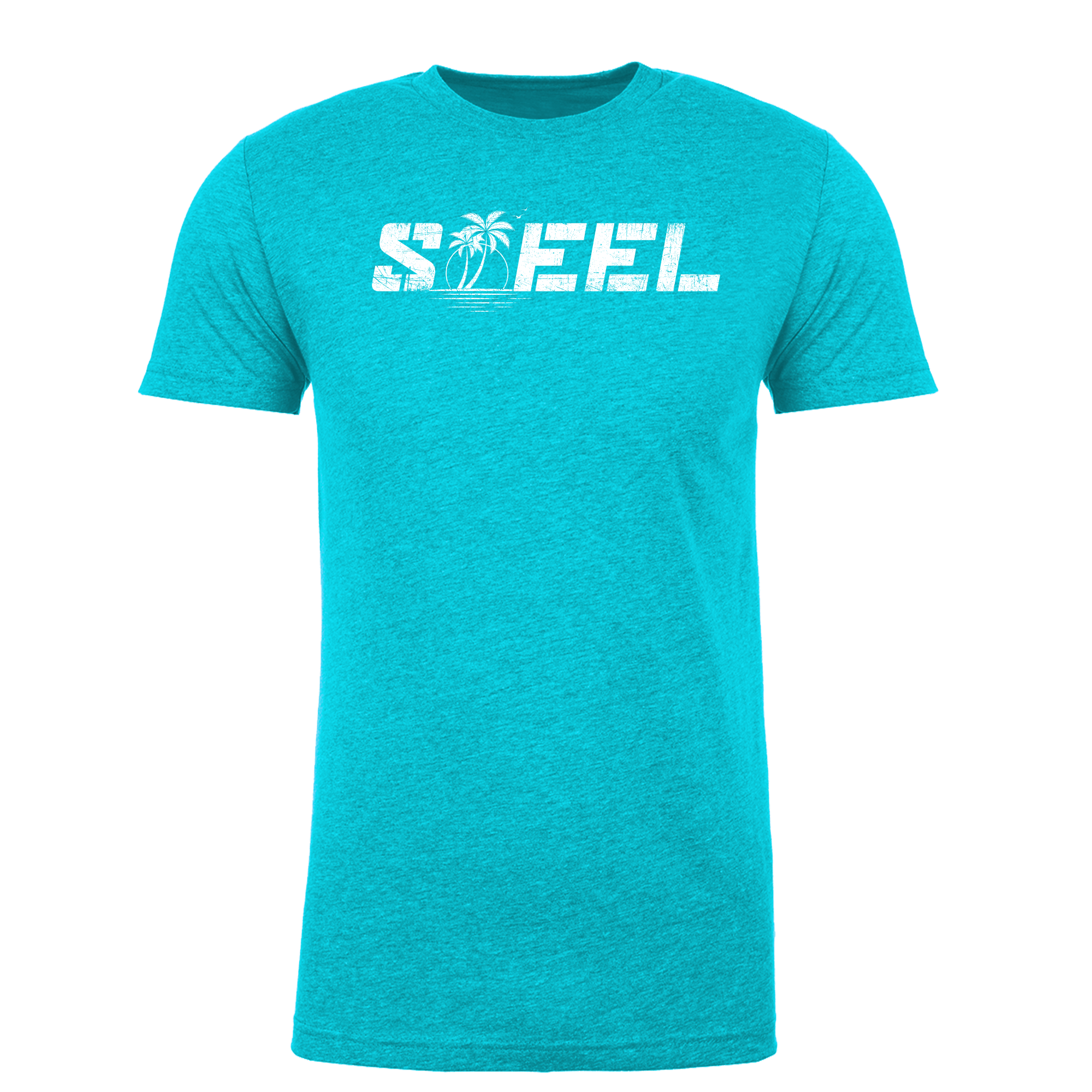 STEEL Palm Tree Performance T-Shirt