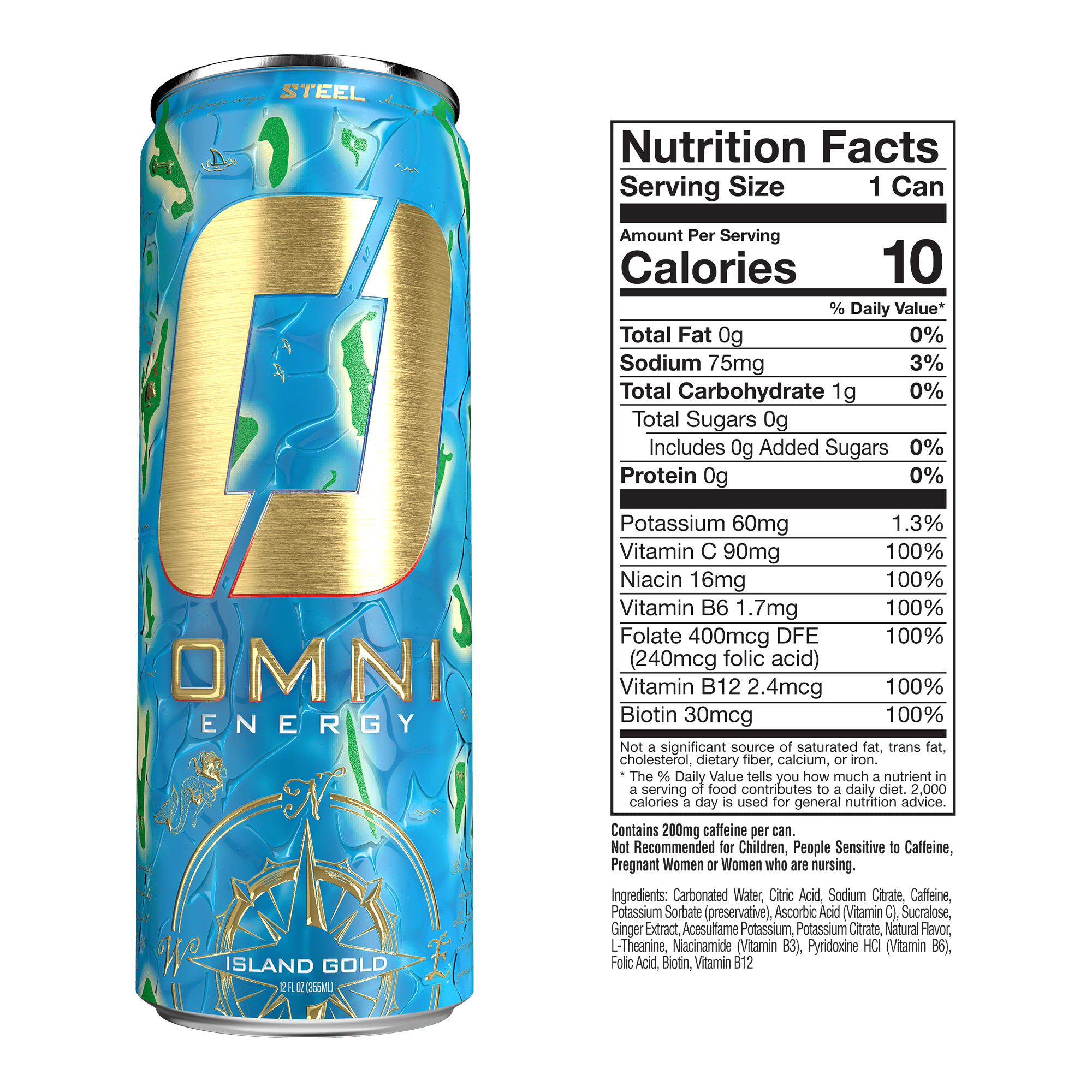 Omni Energy Drink Bundle - 1 Can of Each Flavor 7 Omni Energy Drink Bundle - 1 Can of Each Flavor