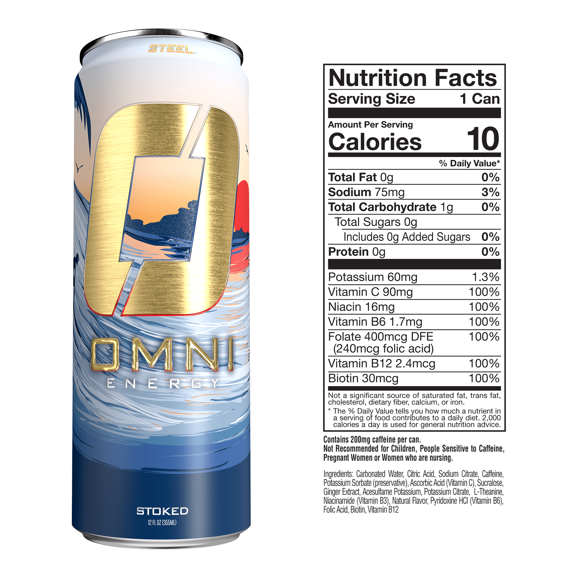 Omni Energy Drink Bundle - 1 Can of Each Flavor 3 Omni Energy Drink Bundle - 1 Can of Each Flavor