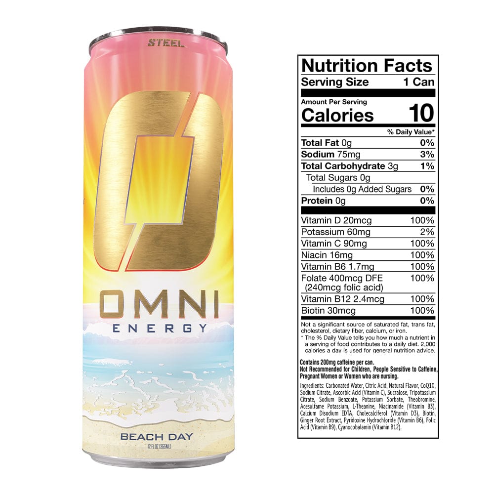 Omni Energy Drink Bundle - 1 Can of Each Flavor 2 Omni Energy Drink Bundle - 1 Can of Each Flavor