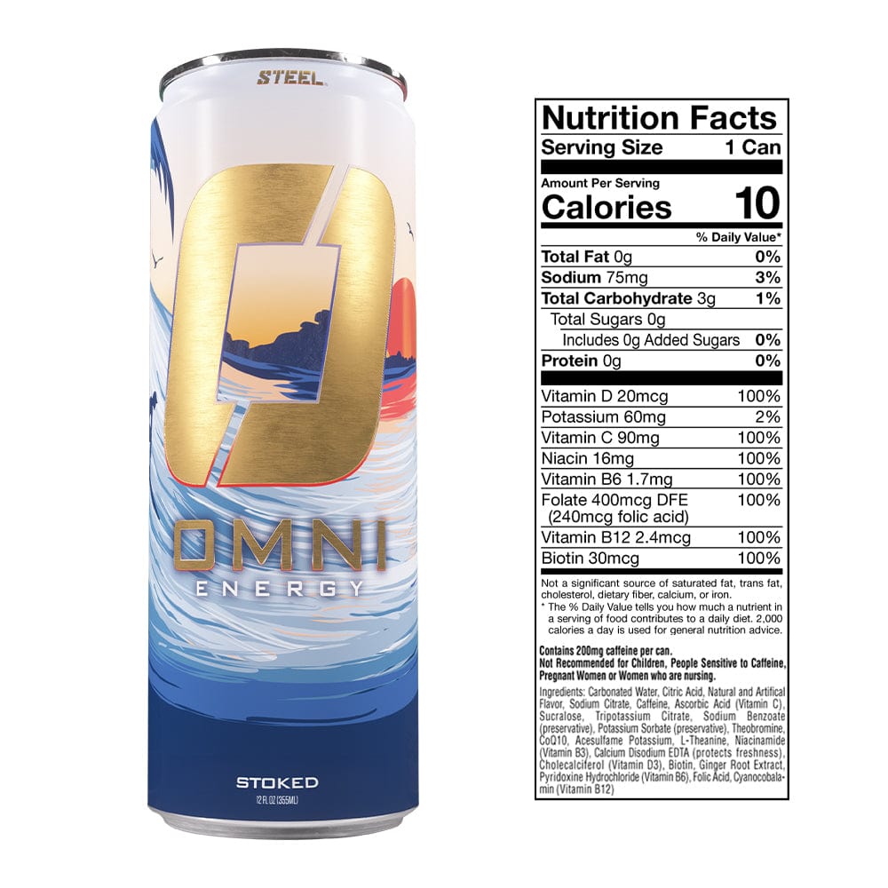 Omni Energy Drink Bundle - 1 Can of Each Flavor 4 Omni Energy Drink Bundle - 1 Can of Each Flavor