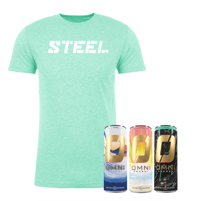 Omni Energy Drink Bundle with T-Shirt 1 Omni Energy Drink Bundle with T-Shirt
