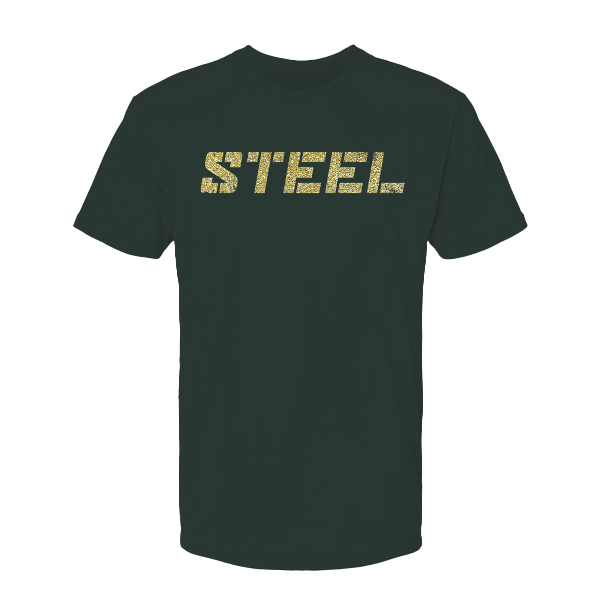 Forest Green with Gold STEEL T-Shirt