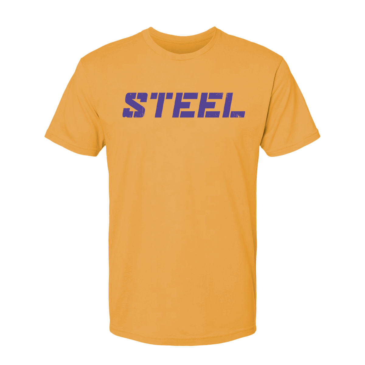Gold with Purple STEEL T-Shirt 1 Gold with Purple STEEL T-Shirt