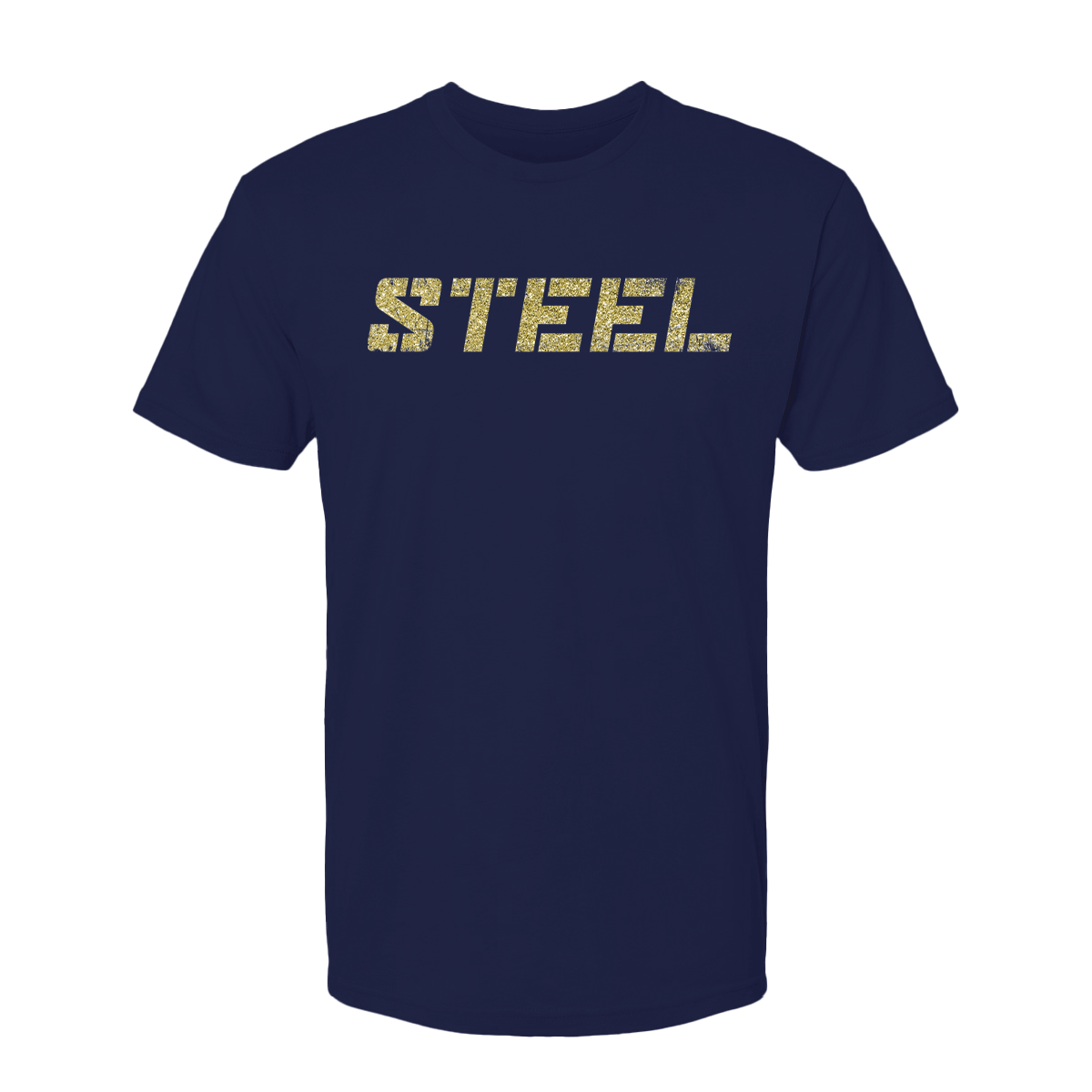 Navy with Gold Steel T-Shirt